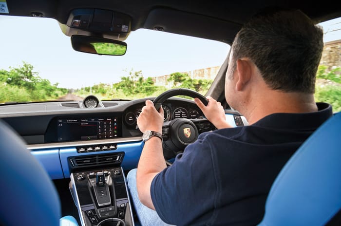 Porsche 911 Turbo: driving the legends